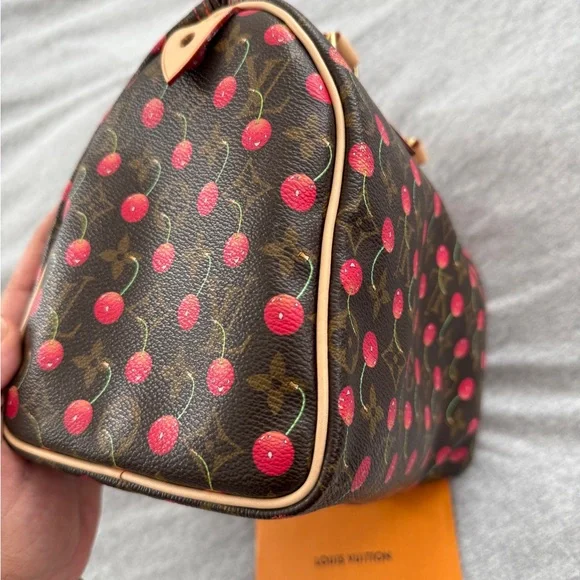 Spa Fresh 2005 Louis Vuitton Monogram Cherry Speedy 25 - Picture 9 of 16